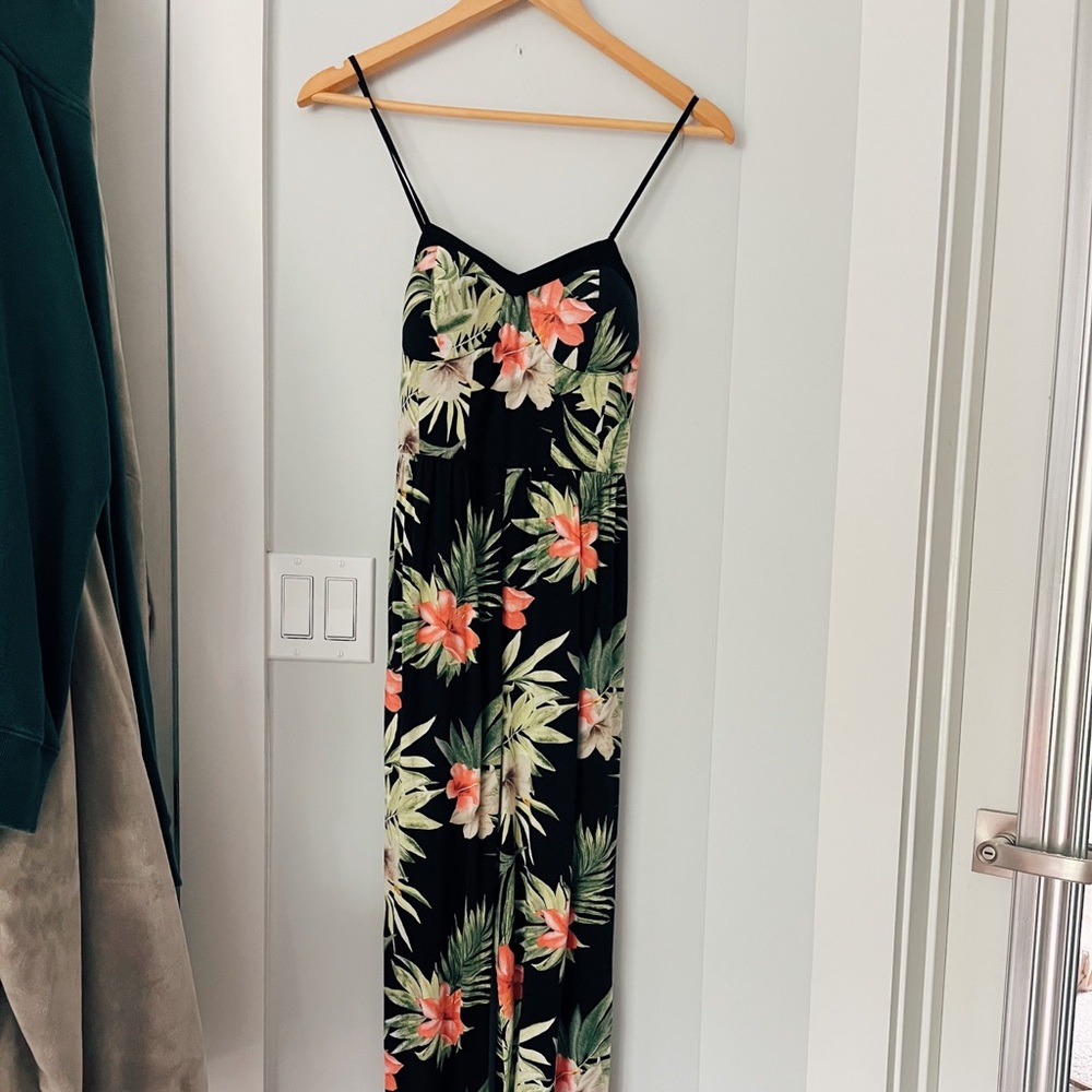 Tropical Tank Top Jumpsuit